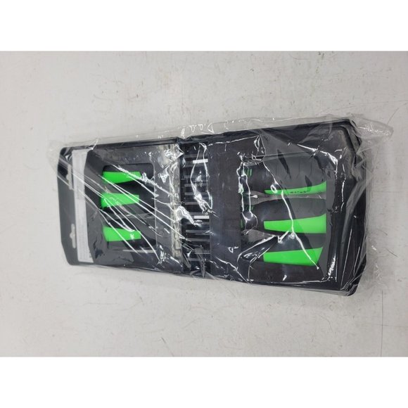 Screwdriver Set Neon Green Straight Phillips Slot Hammer Tip Brand New - Picture 8 of 10